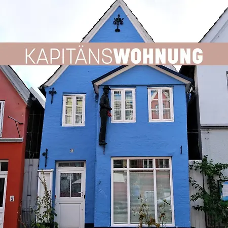 Kapitaenswohnung- Wohnen In Der Altstadt Zentral & Gemuetlich פלאנסבורג